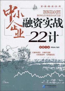 中小企業(yè)融資實(shí)戰(zhàn)22計(jì)周錫冰著 中小企業(yè)融資實(shí)戰(zhàn)22計(jì)周錫冰著