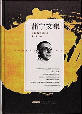 蒲寧文集-詩歌散文游記卷 蒲寧文集-詩歌散文游記卷