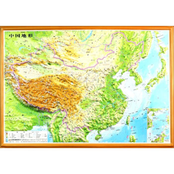 立體中國地形圖拼圖套裝 立體中國地形圖拼圖套裝