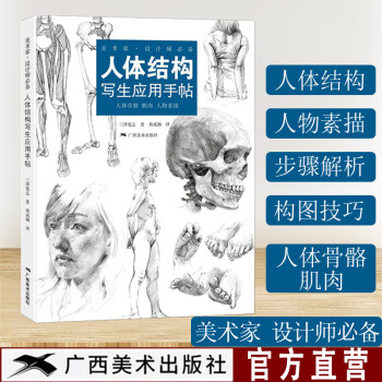 人體結構寫生應用手帖 人體結構寫生應用手帖