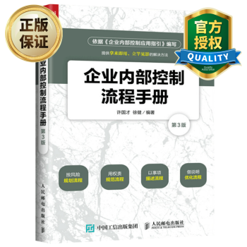 企業內部控制流程手冊 企業內部控制流程手冊