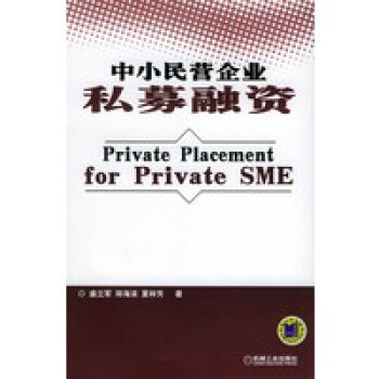 中小民營企業私募融資 中小民營企業私募融資