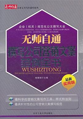 無師自通撰寫公司營銷文案范例全書 無師自通撰寫公司營銷文案范例全書