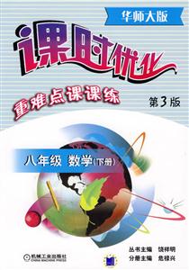 八年級數學下冊(華師大版第3版)課時優化重難點課課練 八年級數學下冊(華師大版第3版)課時優化重難點課課練