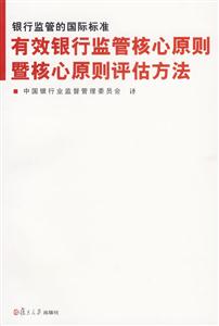銀行監管的國際標準有效銀行監管核心原則暨核心原則評估方法 銀行監管的國際標準有效銀行監管核心原則暨核心原則評估方法