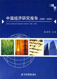 中國經(jīng)濟(jì)研究報告20052006 中國經(jīng)濟(jì)研究報告20052006