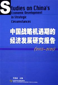 中國(guó)戰(zhàn)略機(jī)遇期的經(jīng)濟(jì)發(fā)展研究報(bào)告20052020 中國(guó)戰(zhàn)略機(jī)遇期的經(jīng)濟(jì)發(fā)展研究報(bào)告20052020
