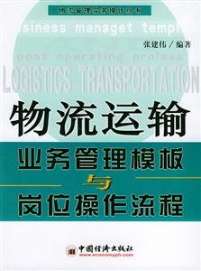 物流運輸業(yè)務(wù)管理模板與崗位操作流程式 物流運輸業(yè)務(wù)管理模板與崗位操作流程式