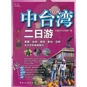 中臺灣二日游 中臺灣二日游